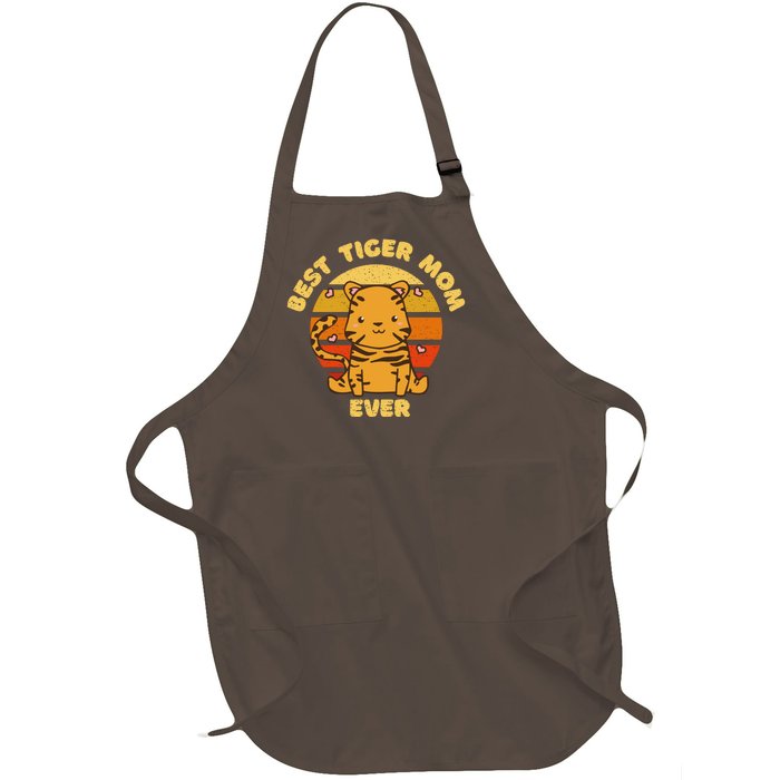 Best Tiger Mom Ever Full-Length Apron With Pockets