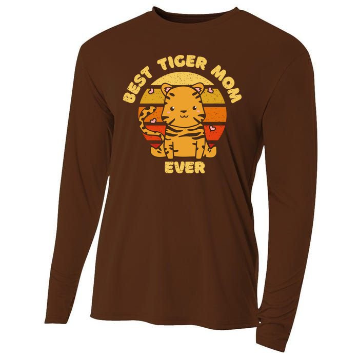 Best Tiger Mom Ever Cooling Performance Long Sleeve Crew