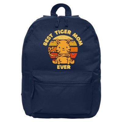 Best Tiger Mom Ever 16 in Basic Backpack