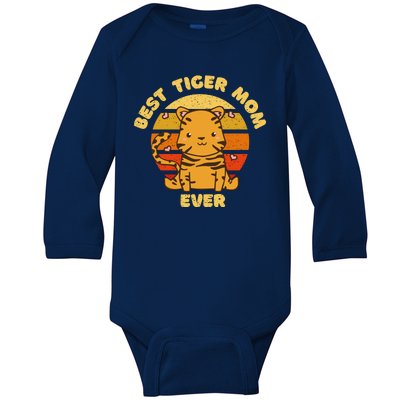 Best Tiger Mom Ever Baby Long Sleeve Bodysuit