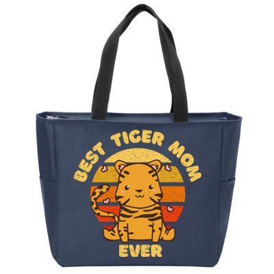 Best Tiger Mom Ever Zip Tote Bag