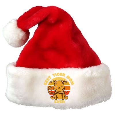 Best Tiger Mom Ever Premium Christmas Santa Hat