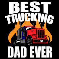 Best Trucking Dad Ever Backpack