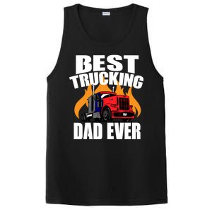 Best Trucking Dad Ever PosiCharge Competitor Tank