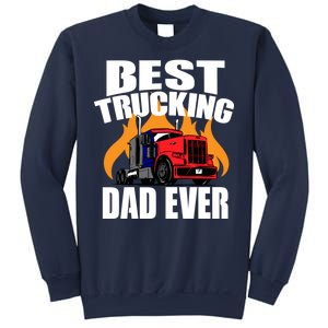 Best Trucking Dad Ever Sweatshirt