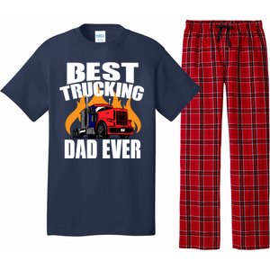 Best Trucking Dad Ever Pajama Set