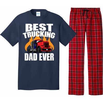 Best Trucking Dad Ever Pajama Set