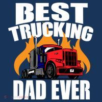 Best Trucking Dad Ever Tank Top