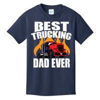 Best Trucking Dad Ever Kids T-Shirt