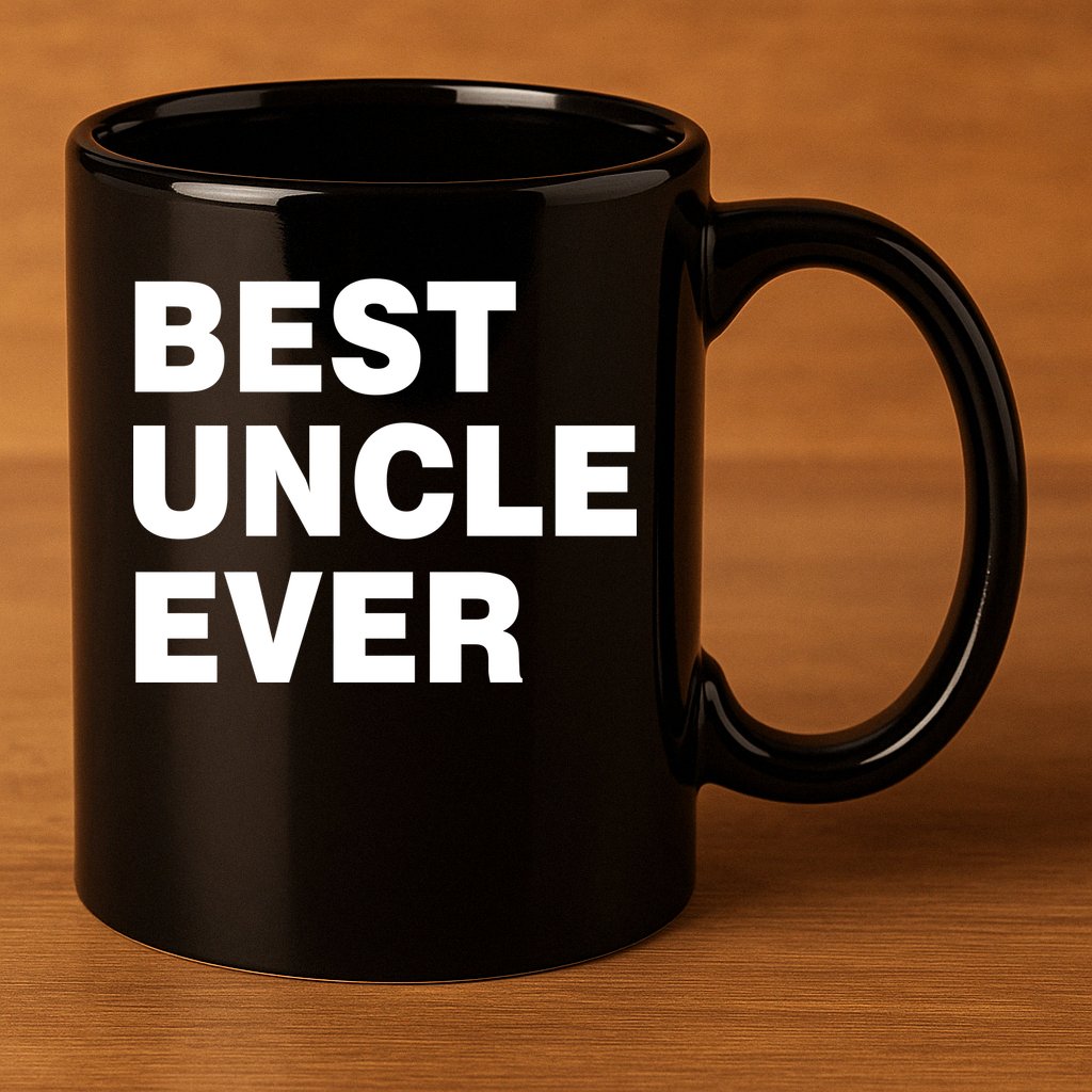 Best Uncle Ever 11oz C Handle Ceramic Mug