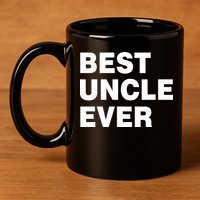 Best Uncle Ever 11oz C Handle Ceramic Mug
