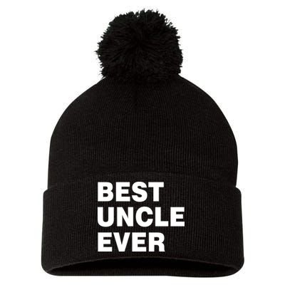 Best Uncle Ever Pom Pom 12in Knit Beanie