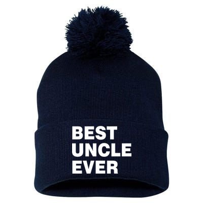 Best Uncle Ever Pom Pom 12in Knit Beanie