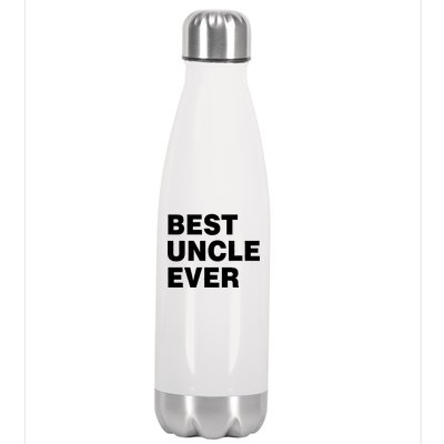 Best Uncle Ever Stainless Steel Insulated Water Bottle