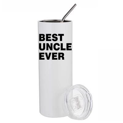 Best Uncle Ever Stainless Steel Tumbler