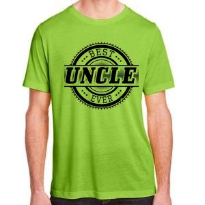 Best Uncle Ever Badge Adult ChromaSoft Performance T-Shirt