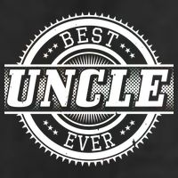 Best Uncle Ever Badge Adult Drive Performance Visor