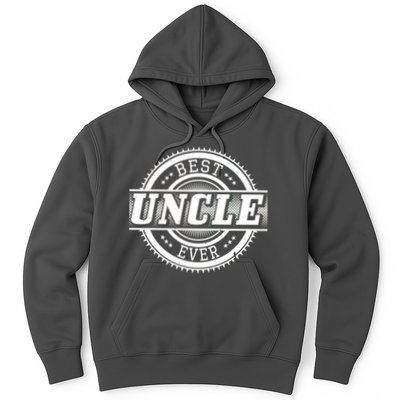 Best Uncle Ever Badge Hoodie