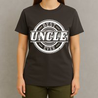 Best Uncle Ever Badge T-Shirt