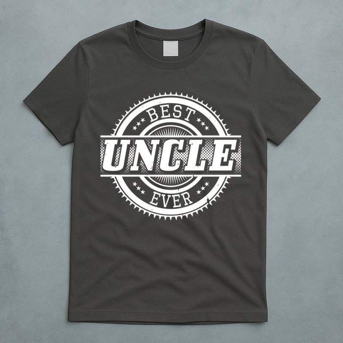 Best Uncle Ever Badge T-Shirt