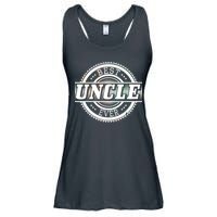 Best Uncle Ever Badge Ladies Essential Flowy Tank