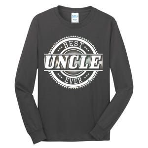 Best Uncle Ever Badge Tall Long Sleeve T-Shirt