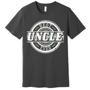 Best Uncle Ever Badge Premium T-Shirt