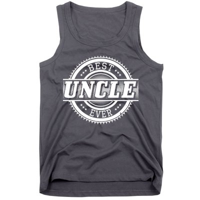 Best Uncle Ever Badge Tank Top