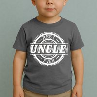 Best Uncle Ever Badge Toddler T-Shirt