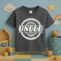 Best Uncle Ever Badge Toddler T-Shirt