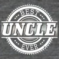Best Uncle Ever Badge Toddler T-Shirt