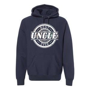 Best Uncle Ever Badge Premium Hoodie