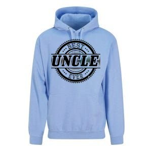 Best Uncle Ever Badge Unisex Surf Hoodie