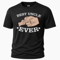 Best Uncle Ever Fist Bump Cooling Performance Crew T-Shirt