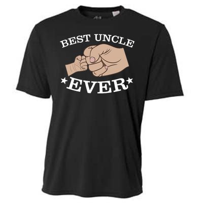 Best Uncle Ever Fist Bump Cooling Performance Crew T-Shirt