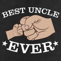 Best Uncle Ever Fist Bump Adult Drive Performance Visor