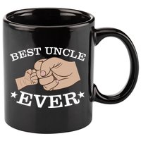 Best Uncle Ever Fist Bump 11oz C Handle Ceramic Mug