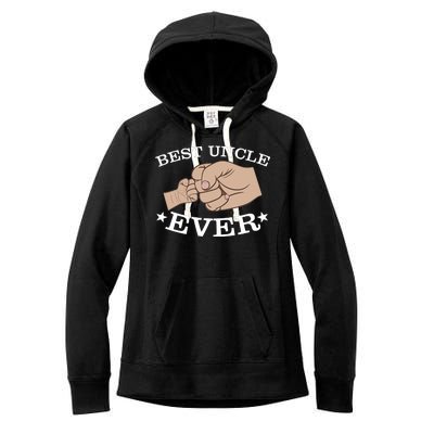 Best Uncle Ever Fist Bump Women's Fleece Hoodie