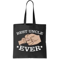 Best Uncle Ever Fist Bump Tote Bag