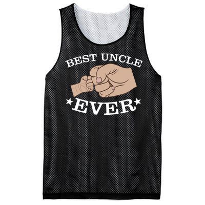 Best Uncle Ever Fist Bump Mesh Reversible Basketball Jersey Tank