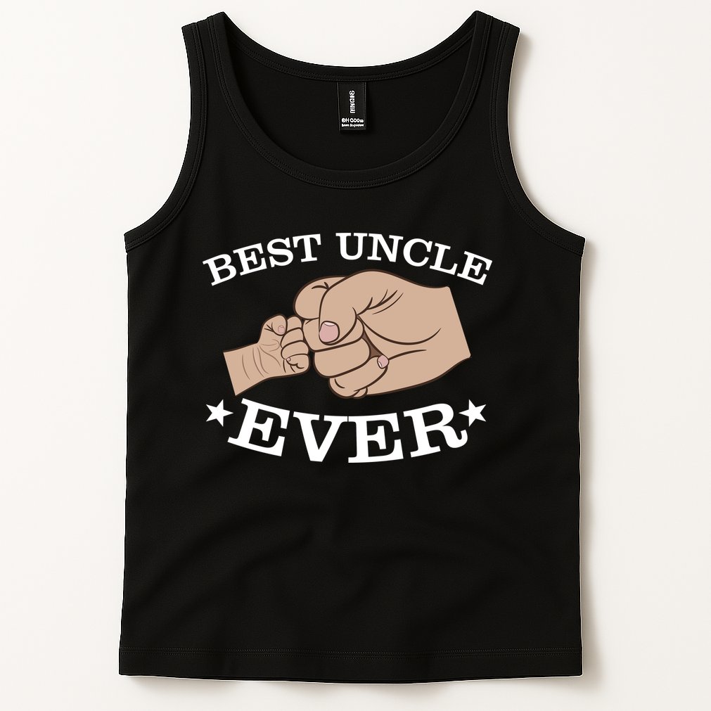 Best Uncle Ever Fist Bump Tank Top