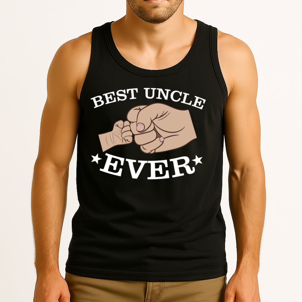 Best Uncle Ever Fist Bump Tank Top