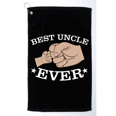 Best Uncle Ever Fist Bump Golf Towel
