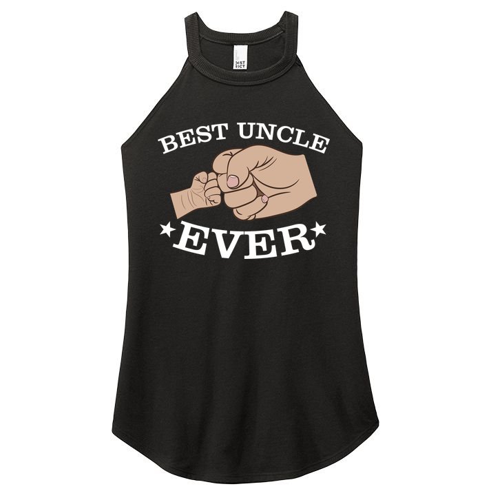 Best Uncle Ever Fist Bump Women's Perfect Tri Rocker Tank