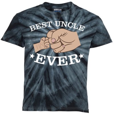 Best Uncle Ever Fist Bump Kids Tie-Dye T-Shirt