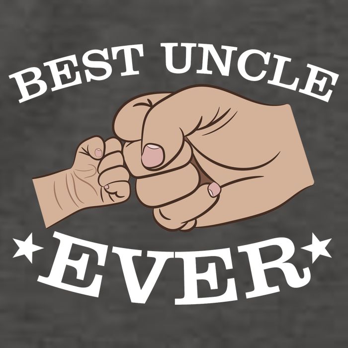 Best Uncle Ever Fist Bump Vector Backpack