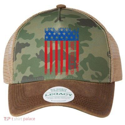 Best Uncle In America Flag Legacy Tie Dye Trucker Hat