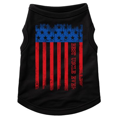 Best Uncle In America Flag Doggie Tank