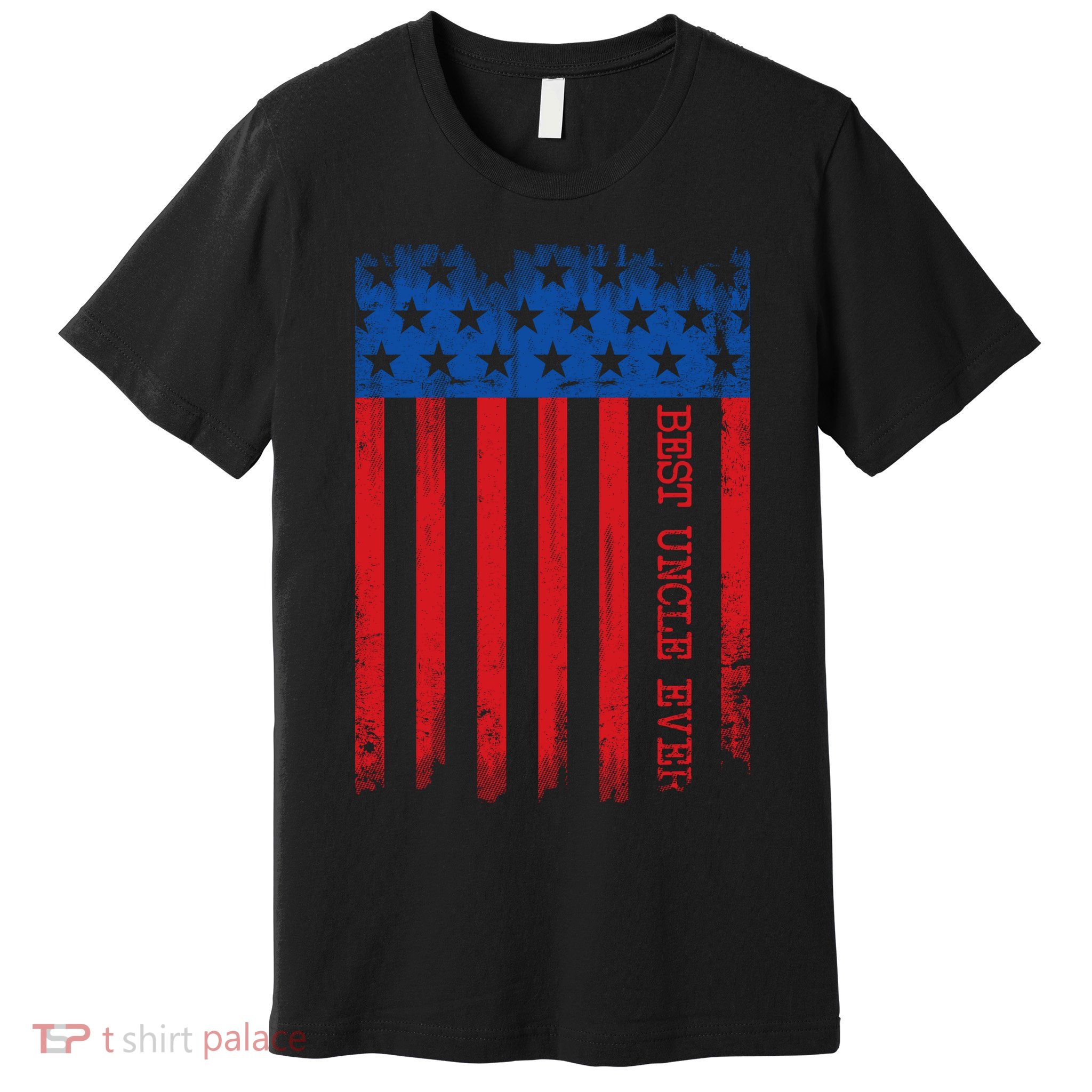 Best Uncle In America Flag Premium T-Shirt