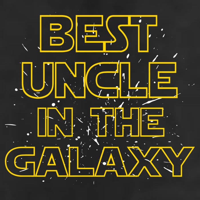 Best Uncle In The Galaxy 7 Panel Mesh Trucker Snapback Hat